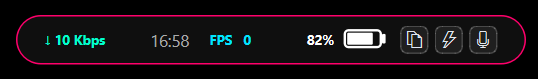 Neon Magenta Gaming FPS Mode